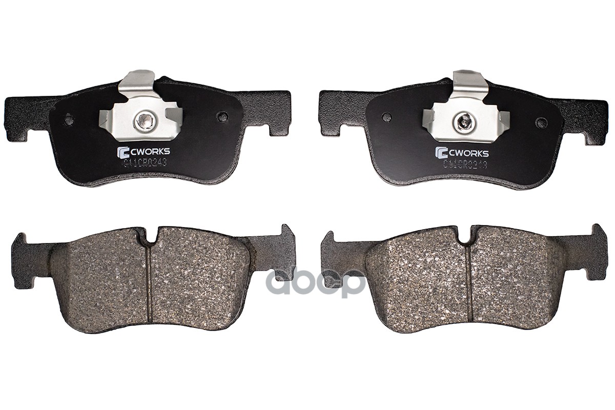 Колодки передние BMW 1-F20/F21 10-15 / 2-F22 13-> CWORKS C11CR0243 CWORKS арт. C11CR0243