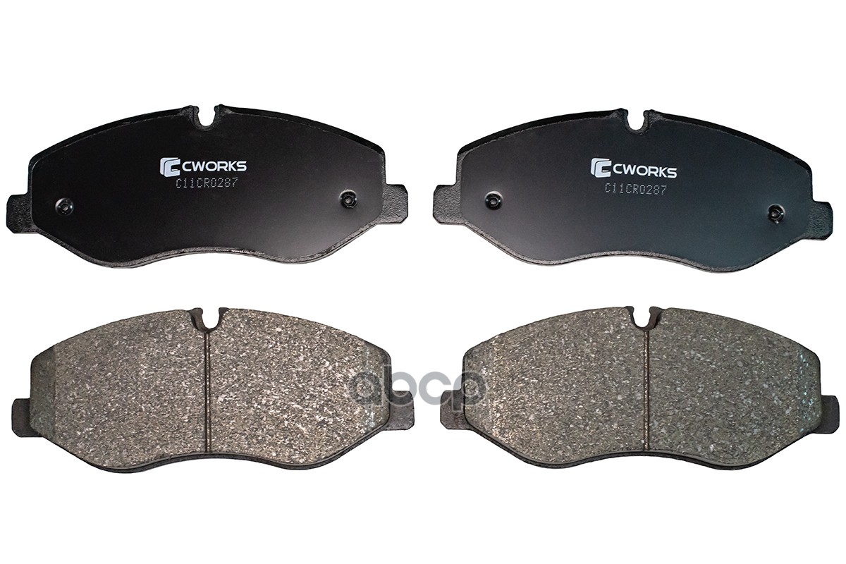 Тормозные колодки передние, Low Metallic C11CR0287 CWORKS арт. C11CR0287