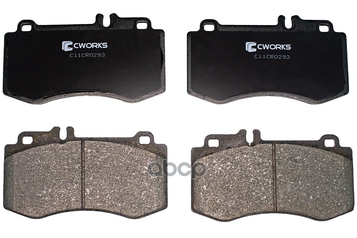 Тормозные колодки передние, Low Metallic C11CR0293 CWORKS арт. C11CR0293