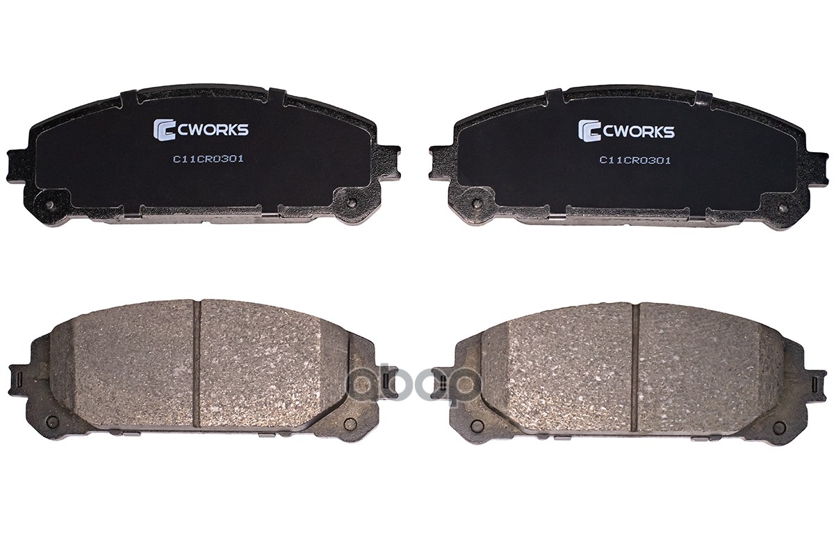 Тормозные Колодки Передние C11cr0301 CWORKS арт. C11CR0301