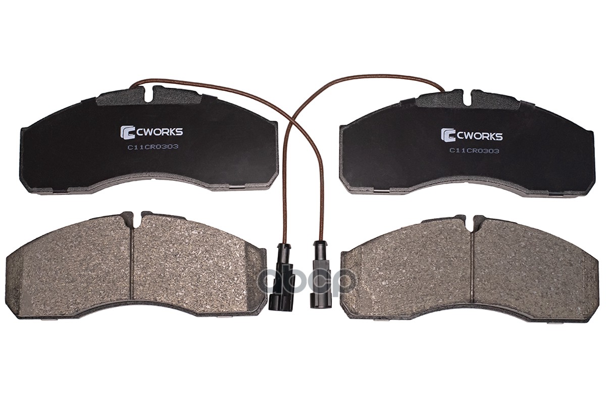 Тормозные Колодки Передние C11cr0303 CWORKS арт. C11CR0303