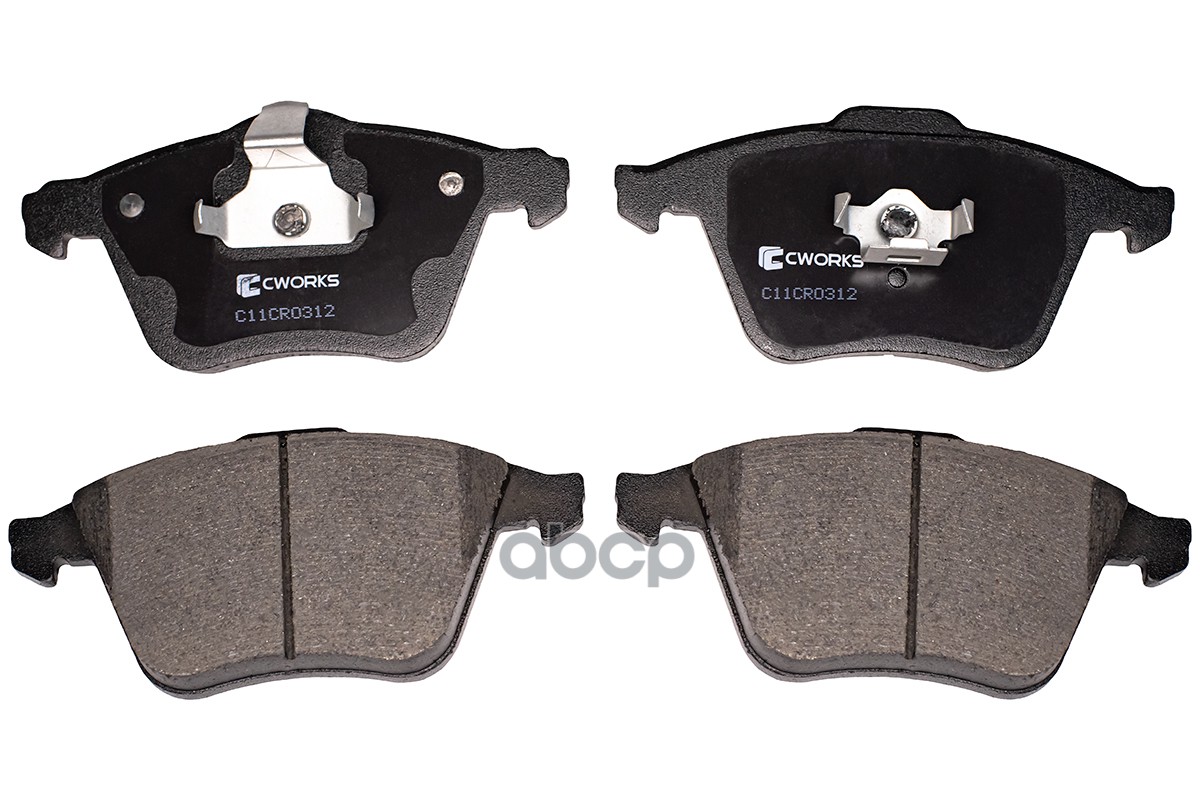 Тормозные колодки передние C11CR0312 CWORKS арт. C11CR0312