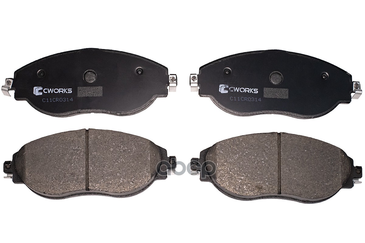 Тормозные колодки передние C11CR0314 CWORKS арт. C11CR0314
