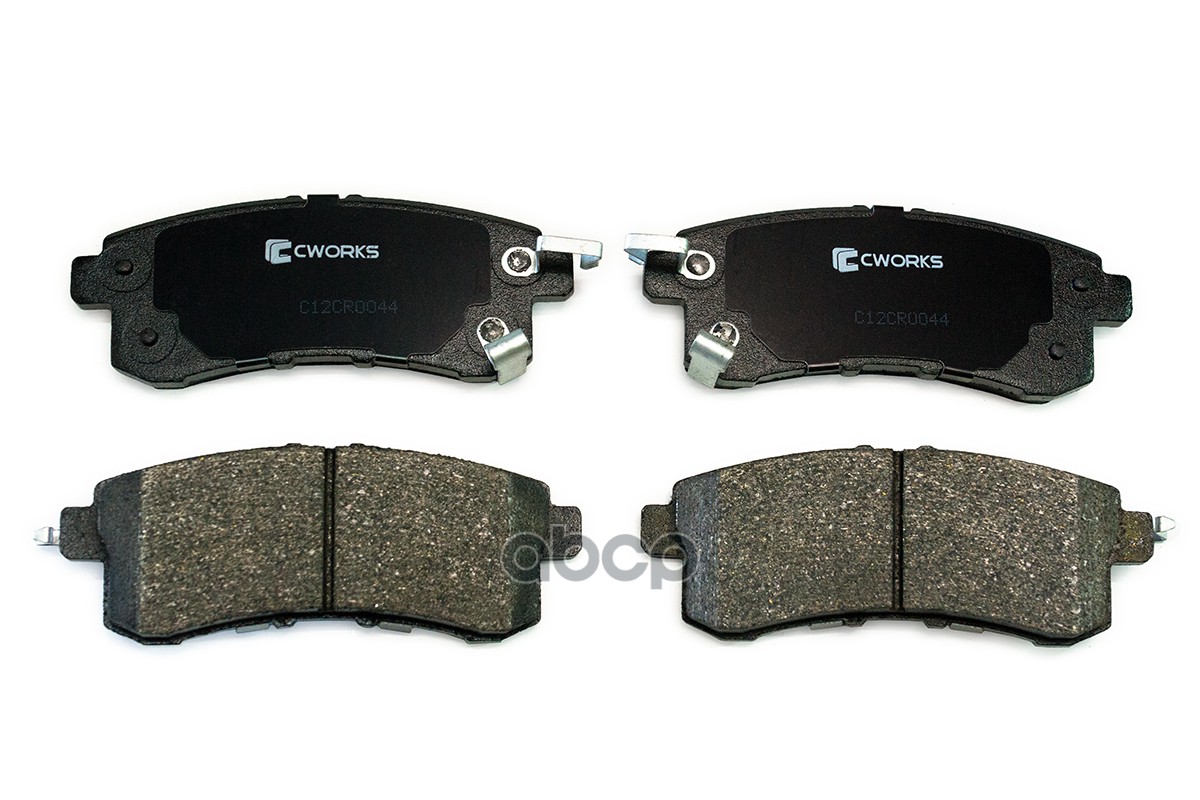 Тормозные колодки задние (Low Metallic) CWORKS C12CR0044 CWORKS арт. C12CR0044