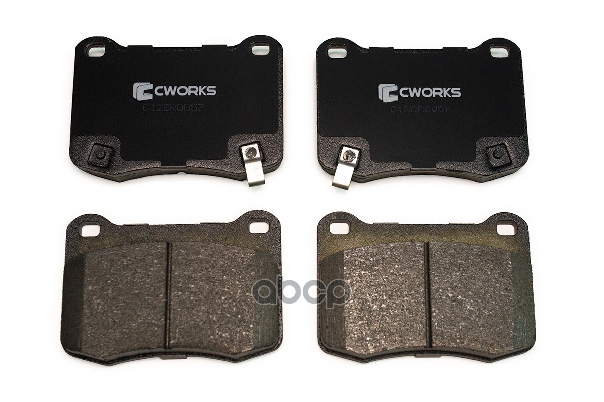 Тормозные Колодки Задние Low Metallic C12cr0057 CWORKS арт. C12CR0057