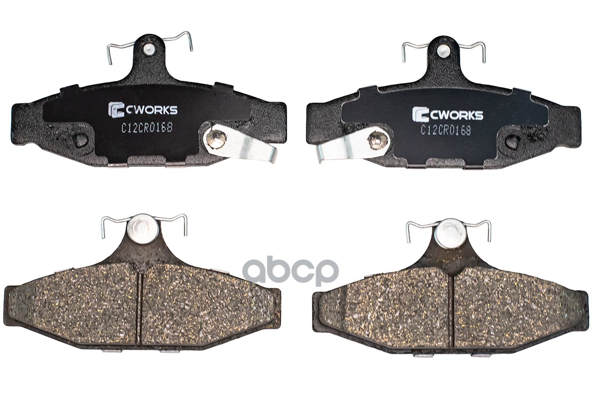 Колодки задние Daewoo Leganza/Nubira/Musso -97 CWORKS C12CR0168 CWORKS арт. C12CR0168