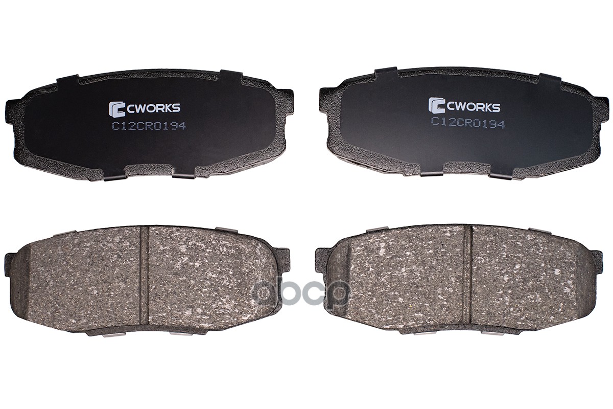 Колодки тормозные задние TOYOTA CWORKS арт. c12cr0194