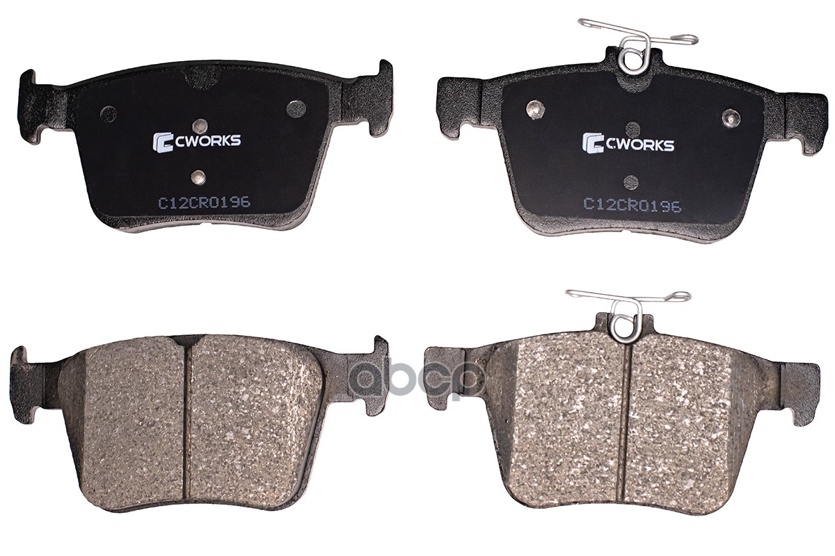 Колодки Задние Vag Cworks C12cr0196 CWORKS арт. C12CR0196