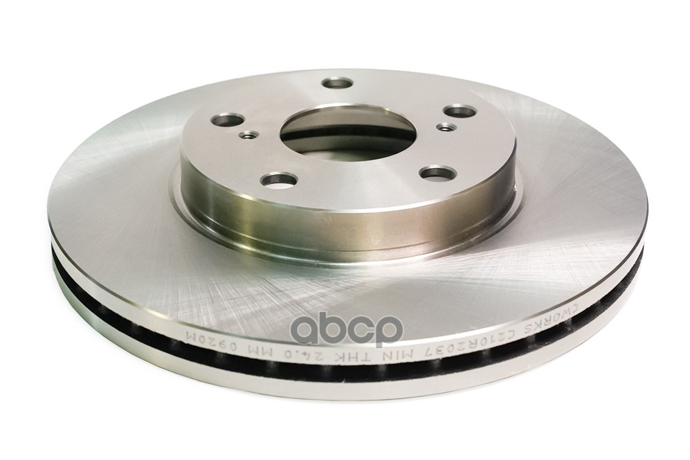 Тормозной диск передний C210R2037 CWORKS арт. C210R2037