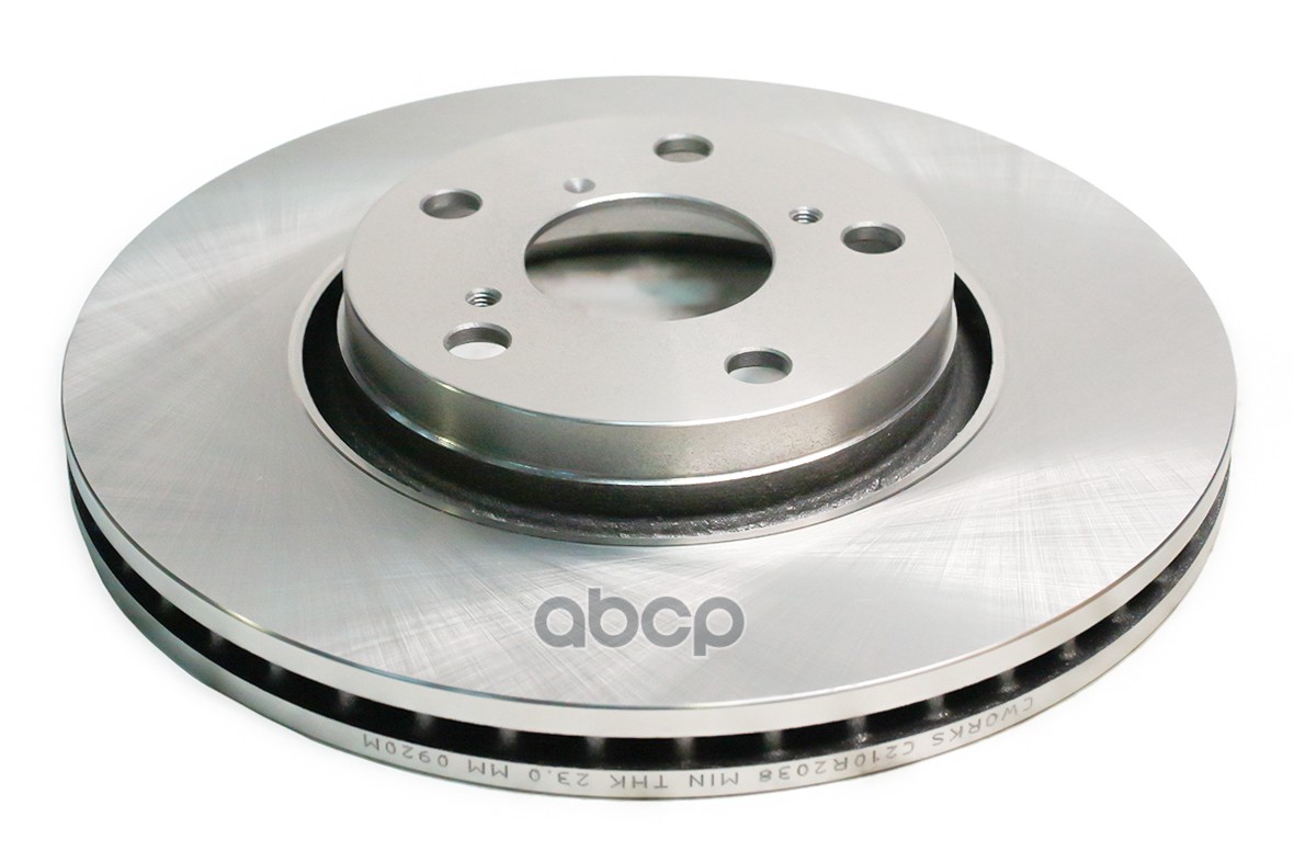 Тормозной диск передний C210R2038 CWORKS арт. C210R2038