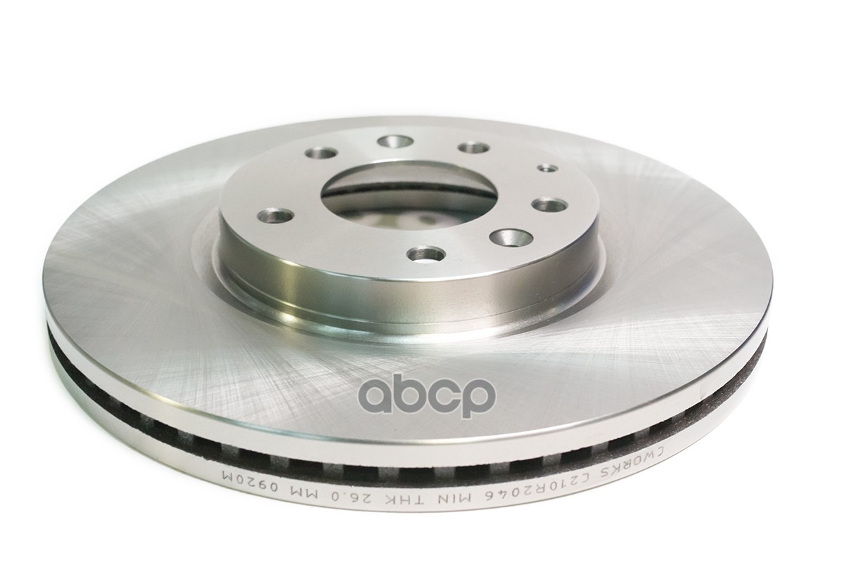 Тормозной диск передний C210R2046 CWORKS арт. C210R2046