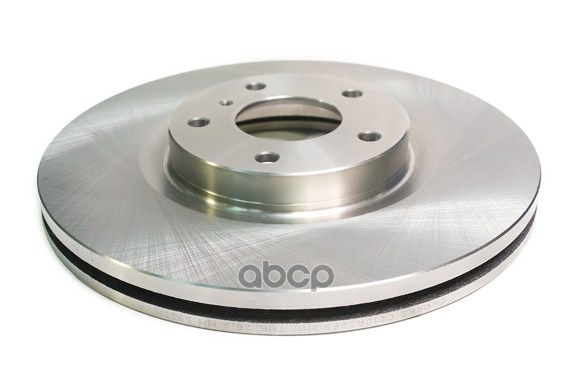 Тормозной диск передний C210R2069 CWORKS арт. C210R2069