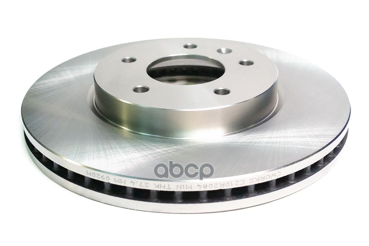 Тормозной диск передний C210R2084 CWORKS арт. C210R2084