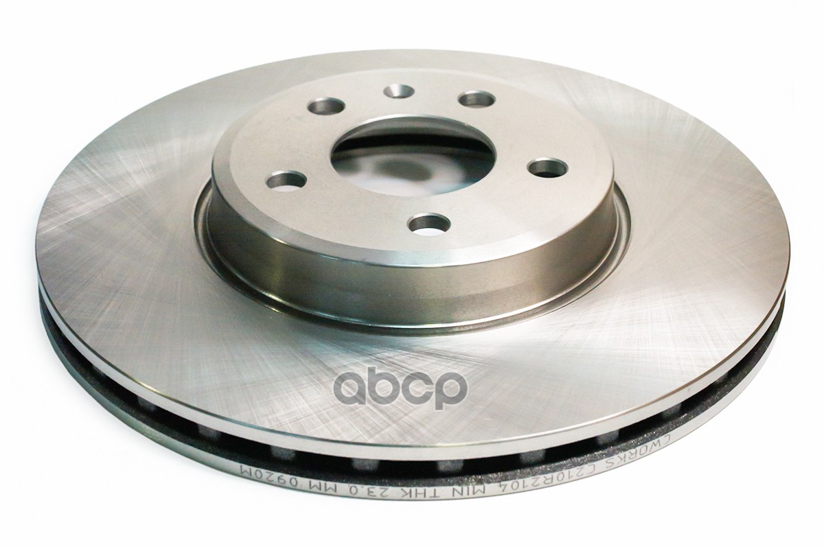 Тормозной диск передний C210R2104 CWORKS арт. C210R2104