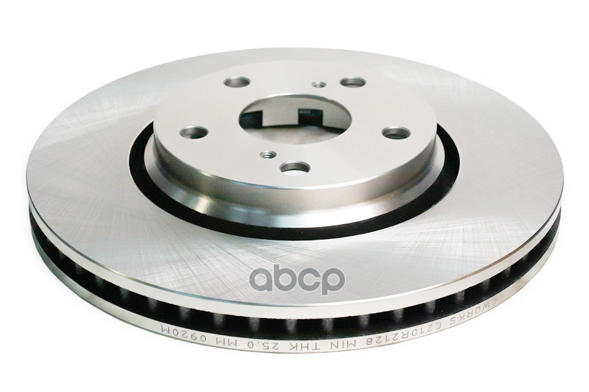 Тормозной диск передний CWORKS C210R2128 CWORKS арт. C210R2128