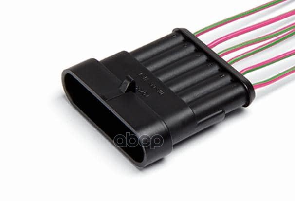 Разъем 282108 (6pin) 6 контактов жгута форсунок для GAZ, UAZ; жгута ЭСУД для GAZ. CARGEN арт. AX3222