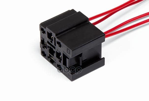 Разъем 418046 (4pin) 4 контакта соединительного реле блока предохранителей (АВАР) для Lada (ВАЗ). CARGEN арт. AX3403
