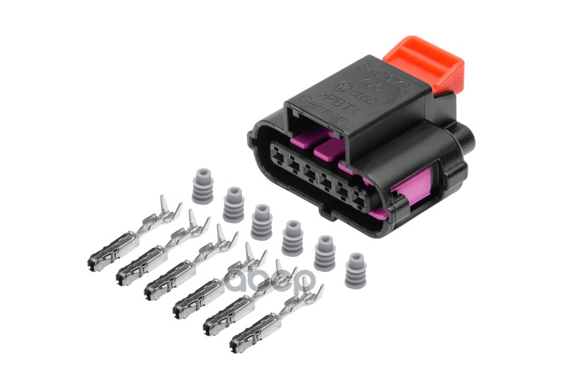 Разъем 8K0973706 (6Pin) 6 Контактов Датчика Положения Педали Акселератора Для Audi, Skoda, Volkswage Cargen арт. AX6506S