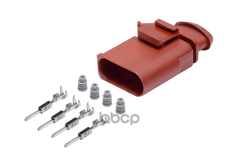 Разъем 1K0973804 (4pin) 4 контакта генератора для Audi, Seat, Skoda, Volkswagen. CARGEN арт. AX6594S