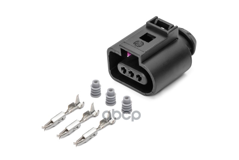 Разъем 3D0973703 (3pin) 3 контакта датчика скорости для Audi, Seat, Skoda, Volkswagen; датчика уровн CARGEN арт. AX6623S