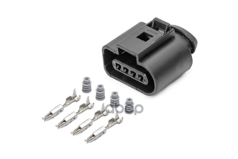 Разъем 1J0973704 (4pin) 4 контакта датчика давления для Audi, Seat, Volkswagen. CARGEN арт. AX6624S