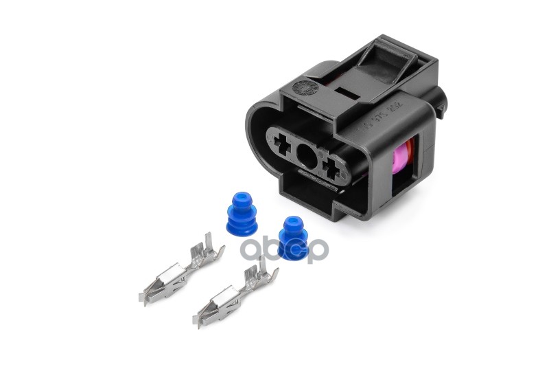 Разъем 1J0973202 (2Pin) 2 Контакта Датчика Уровня Охлаждающей Жидкости, Датчика Уровня Жидкости Бачк Cargen арт. AX6662S