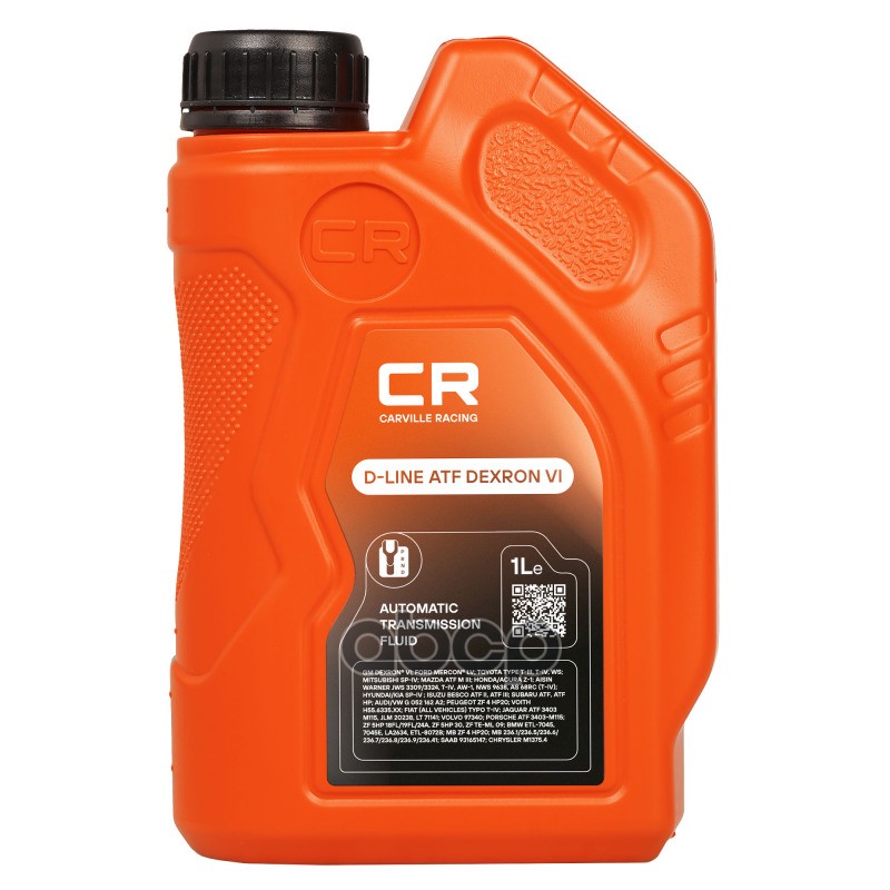 Масло трансмиссионное синтетическое D-LINE ATF Dexron VI 1л Carville Racing арт. L1G00120