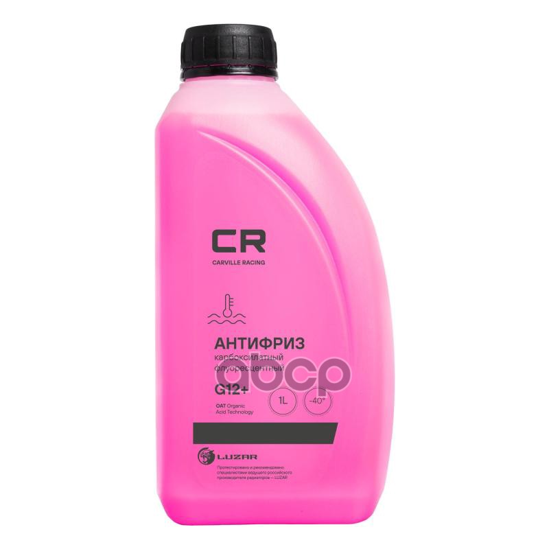 Антифриз G12+ Carville Racing карбоксилатный флуоресцентный красный 1л L2018207 Carville Racing арт. L2018207