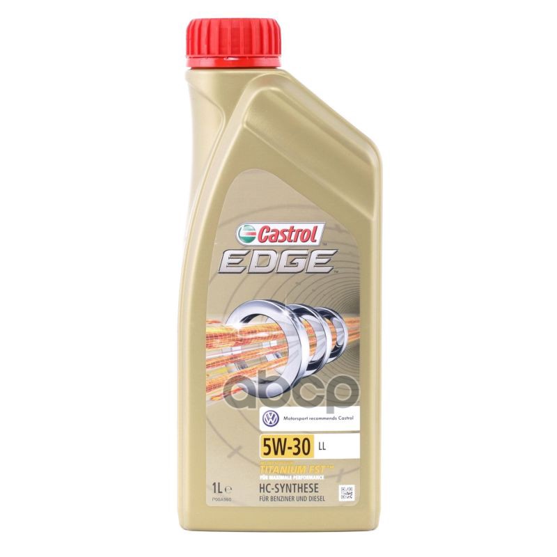 Castrol Масло моторное EDGE 5W-30 LL 1 л VW 504.00/507.00  15665F