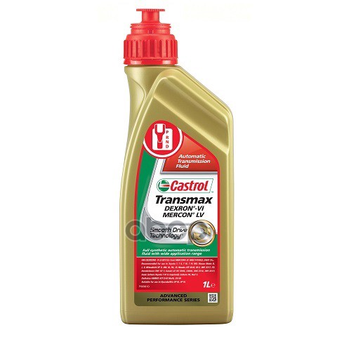 Замена На 15D747 Трансмиссионное Масло Castrol Transmax Dexron®-Vi Mercon® Lv 1Л 156Caa Castrol арт. 156CAA