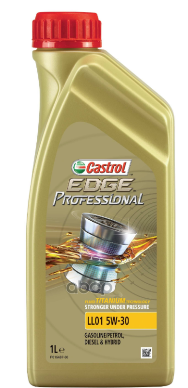 Castrol Моторное масло Castrol EDGE Professional LL01 5W-30 1л 157A9E