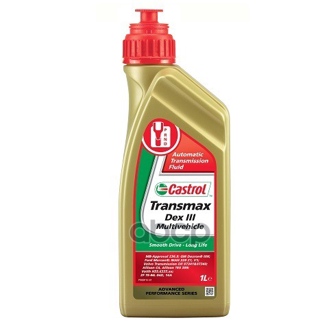 Масло Трансмиссионное Castrol Transmax Dex Iii Multivehicle, 1 Л Castrol арт. 157AB3