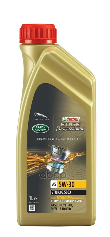 Castrol Масло Моторное Castrol Edge Professional A5 5W30 Синтетическое 1 Л 15C63e