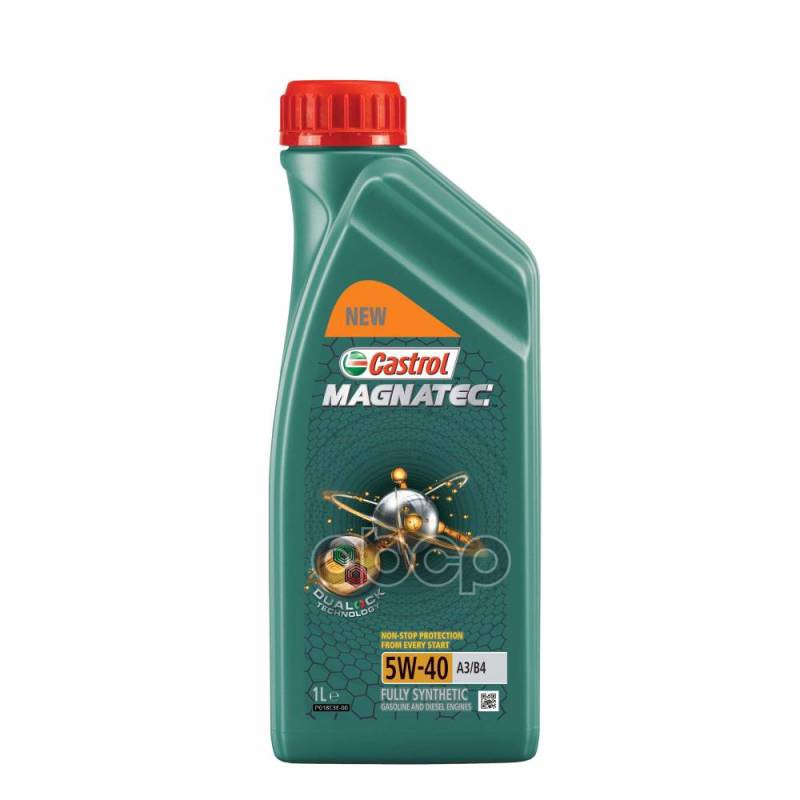 Castrol Моторное масло Castrol Magnatec 5W-40 A3/B4 1л (15E620) 15C9DF