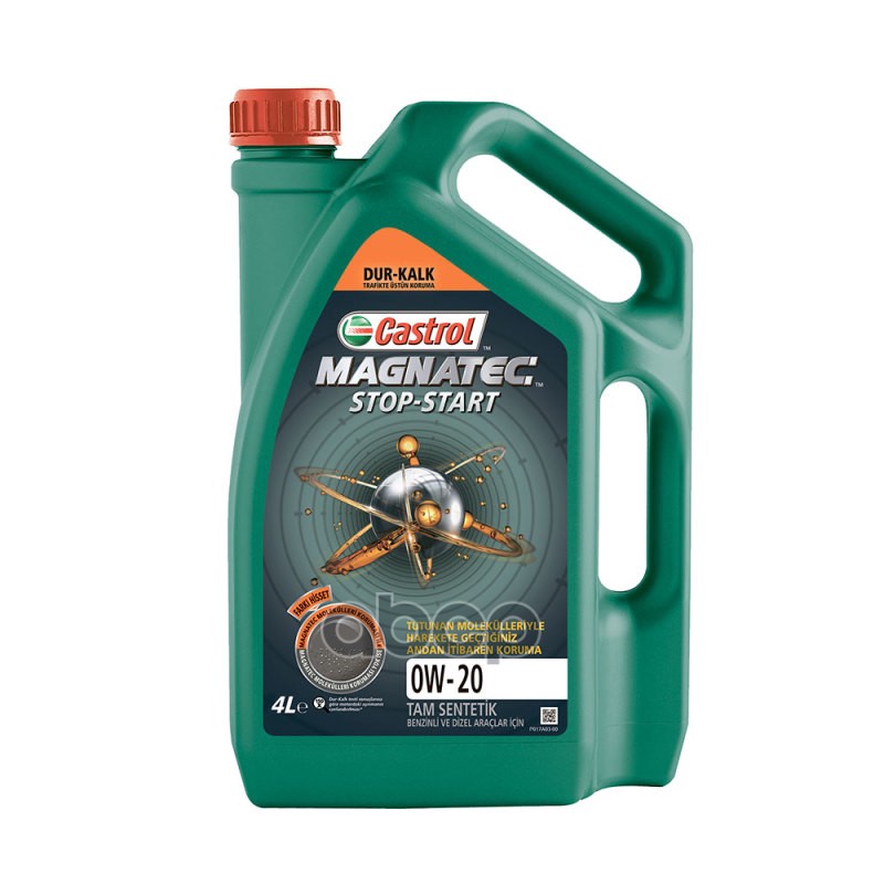 Castrol Моторное Масло Castrol Magnatec Stop-Start 0W-20 Gf 4Л 15D353