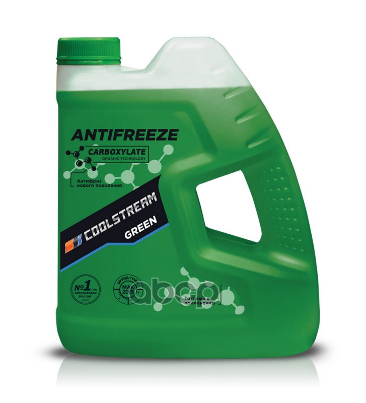 Антифриз готовый карбоксилатный зеленый Green G11 4кг Coolstream арт. CS010909GR