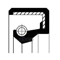 Сальник Рулевой Рейки [23X34.3x6.35] Рулевая Рейка Trw Corteco арт. 12012050B