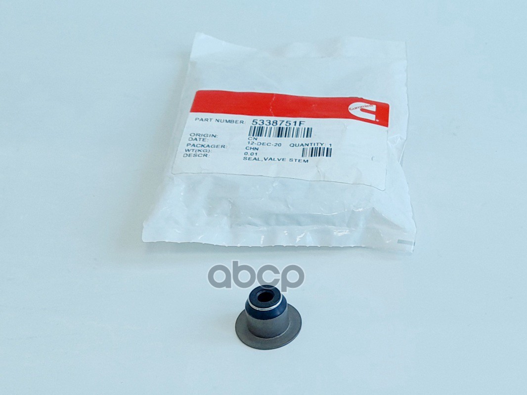 Колпачок Маслосъемный 3302 Дв.cummins 2,8 Cummins 5338751F Cummins арт. 5338751F