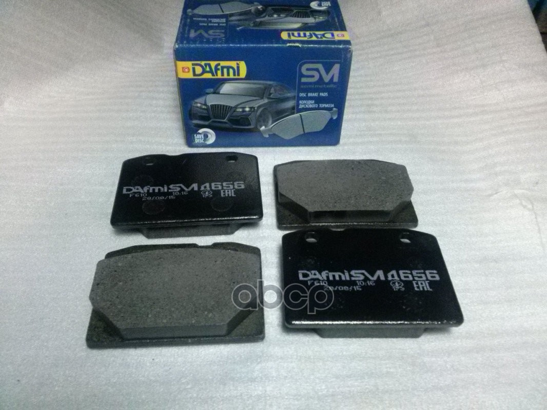 Колодки Тормозные Передние Ваз 01-07, Dafmi D656sm DAfmi арт. D656SM