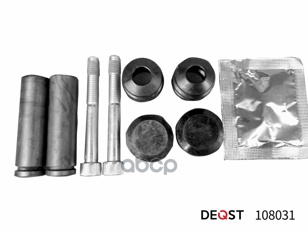 Комплект направляющих тормозного суппорта (направляющая O18 mm  суппорт Brembo). CITROEN Jumper 94> DEQST арт. 108031