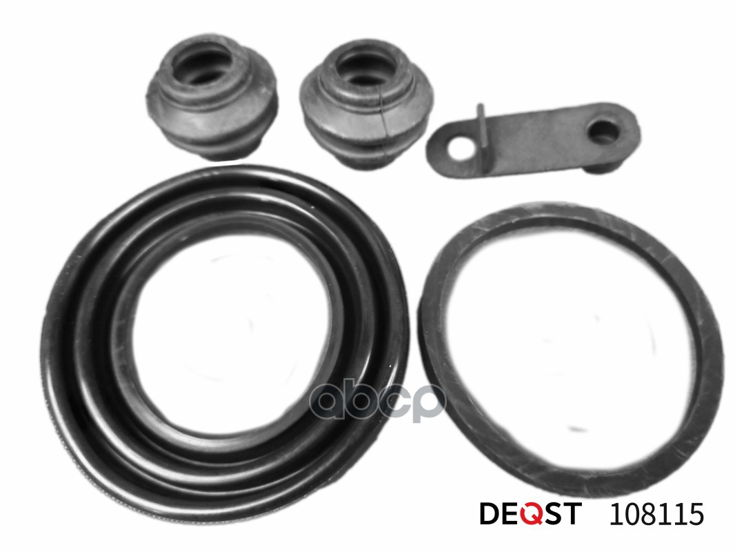 Ремкомплект тормозного суппорта заднего (для поршня O 43 mm  суппорт Mando). HYUNDAI Santa Fe (CM/DM DEQST арт. 108115