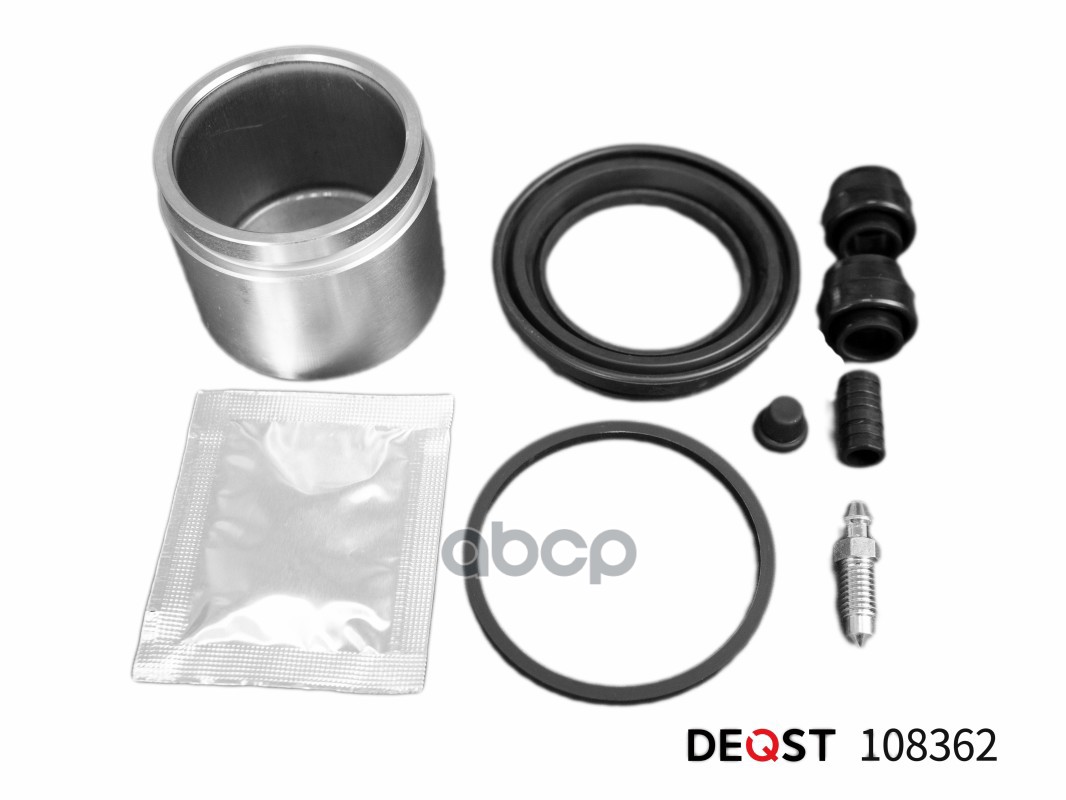 Ремкомплект тормозного суппорта с поршнем переднего (поршень O 60,5 mm, суппорт Aisin/Advics). Приме DEQST арт. 108362
