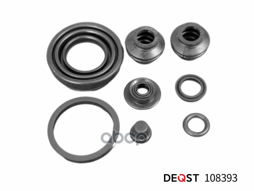 Ремкомплект тормозного суппорта заднего (для поршня O 34 mm, суппорт Mando) HYUNDAI Solaris/KIA Rio DEQST арт. 108393