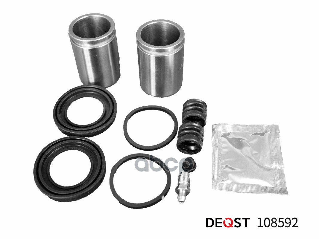 Ремкомплект тормозного суппорта с поршнем переднего/заднего (поршень O 44 mm, суппорт Perrot/Wabco). DEQST арт. 108592