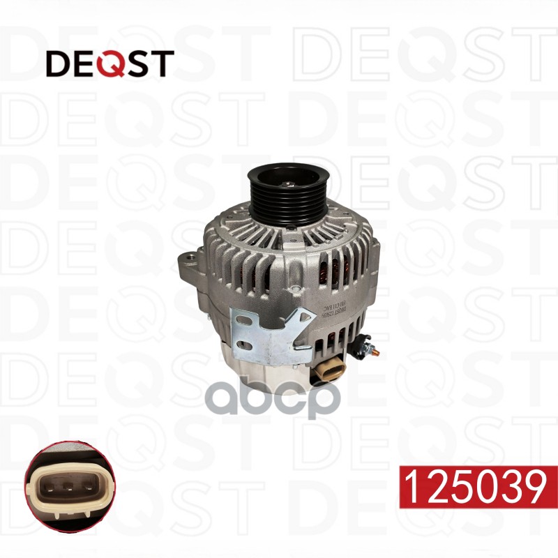 Генератор TOYOTA RAV 4 II (CA2_) Вездеход закрытый 06.00-10.05 2.0 VVTi 4WD 12V 100A DEQST арт. 125039