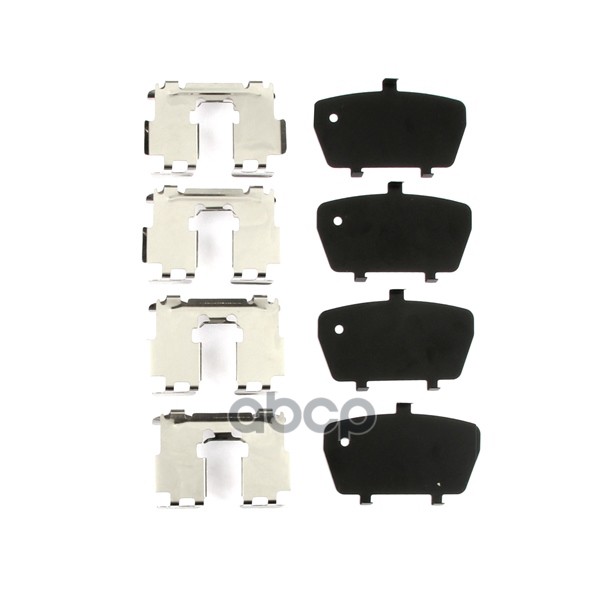 Комплект Противоскрипных Пластин Double Force Dfps3426 DOUBLE FORCE арт. DFPS3426