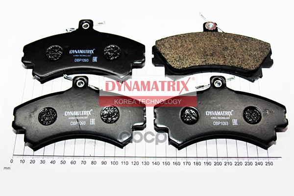 комплект колодок для дисковых тормозов DBP1093 DYNAMATRIX-KOREA арт. DBP1093