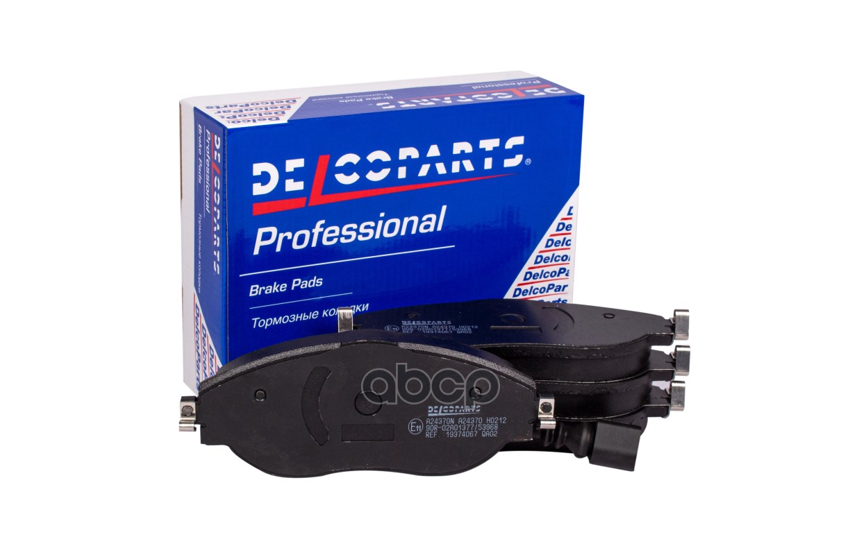 Колодки тормозные передние DelcoParts арт. 19374067