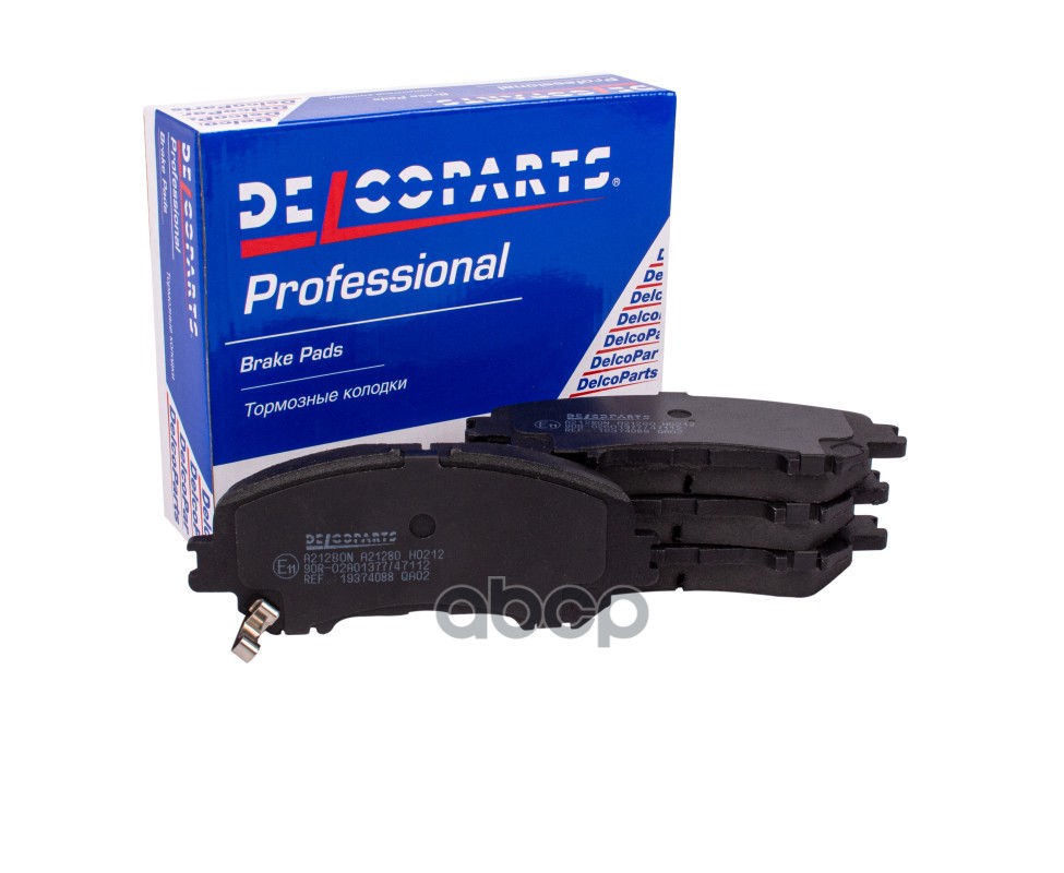 Колодки тормозные передние DelcoParts арт. 19374088