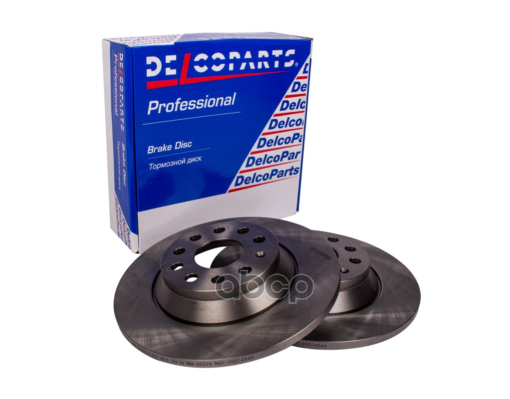 Диск тормозной задний Q3/Kodiaq/Tiguan II /D=300mm DelcoParts арт. 19374546